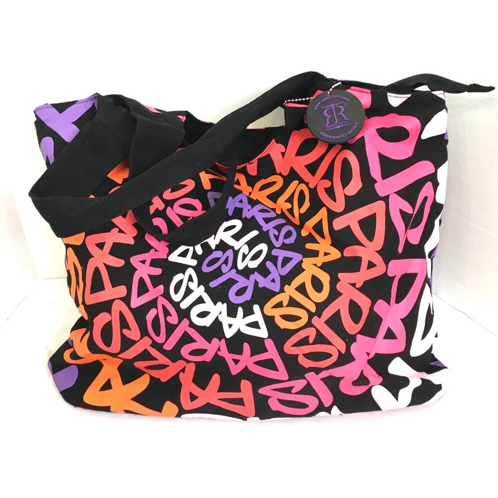 Paris Bag Robin Ruth Bright & Colorful Tote - Picture 2 of 10